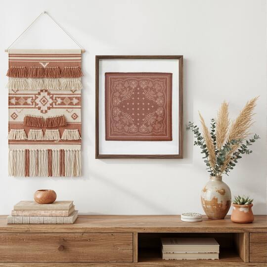 Framed Bandana Wall Art by Ashland